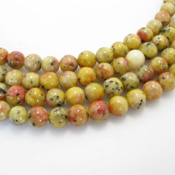 Prirodni Jaspis 8mm- bojeni  ( KPJASP101 )