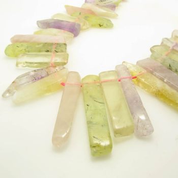 Prirodni poludragi kamen Mix kamenja  pločice od 25-50 x 10 x 6 mm ( KPMIXPLOC )