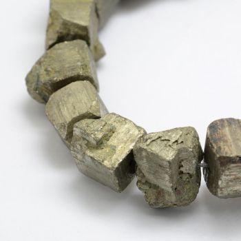 Prirodni Pirit perle, Cena je data za niz od oko 26-27 komada ( KPPIR02N )