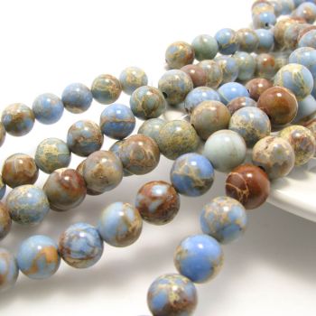 Prirodni poludragi kamen Varasit 8 mm ( KPVARAS100 )