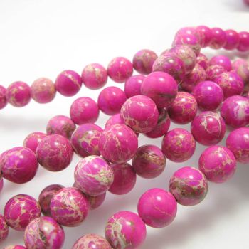 Prirodni poludragi kamen Varasit 8 mm ( KPVARAS101 )