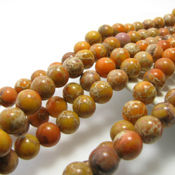 Prirodni poludragi kamen Varasit 8 mm ( KPVARAS104 )