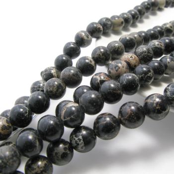 Prirodni poludragi kamen Varasit 8 mm ( KPVARAS106 )