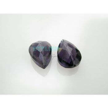 Staklena brušena perla 18x12mm KR16-6