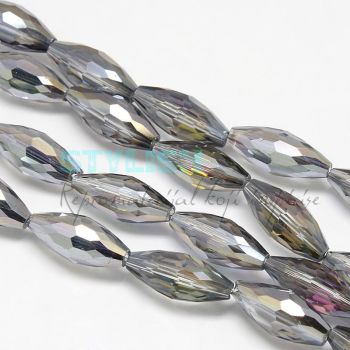 Brušene kristalne perle 20x8mm KR19-2