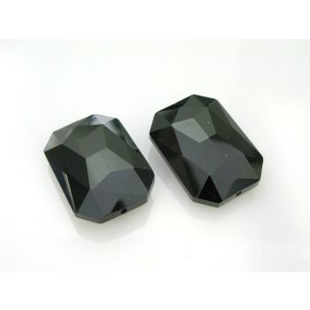 Staklena brušena perla 33x24x12mm  KR3-1