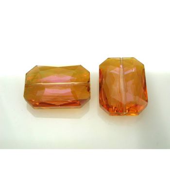 Staklena brušena perla 33x24x12mm KR3-3