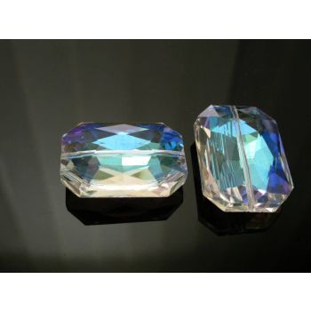 Staklena brušena perla 33x24x12mm KR3-4