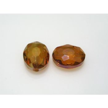 Staklena brušena perla 20x16x10mm KR9-14...KR9-14