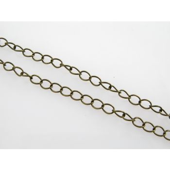 Metalni lanac za krajeve 6x5 mm (L117AM)