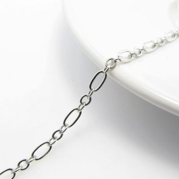 Metalni lanac- boja inoxa  5x3 mm, 3x2 mm  ( L3-7N)