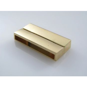 Magnetna kopča   38 x 18 x 6 mm, rupa 35x4 mm,  boja zlata    ( MAGKOP112Z )