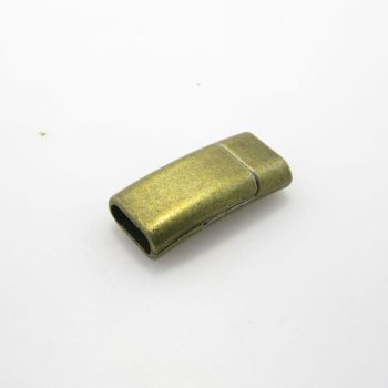 Magnetna kopča  25x12x5 mm, rupa 10x3 mm, boja Antik bronza    ( MAGKOP120AM3 )