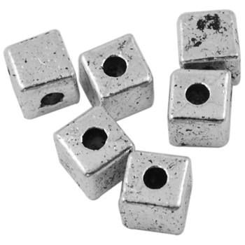 Metalna perla 6x6x6mm (MET121S)