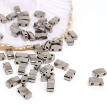 MIYUKI Half Tila , Japanske staklene perle sa 2 rupe (MHT035029)