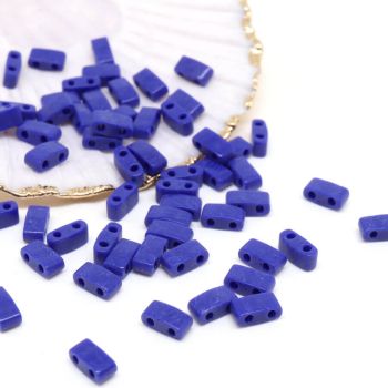 MIYUKI Half Tila , Japanske staklene perle sa 2 rupe (MHT05031)