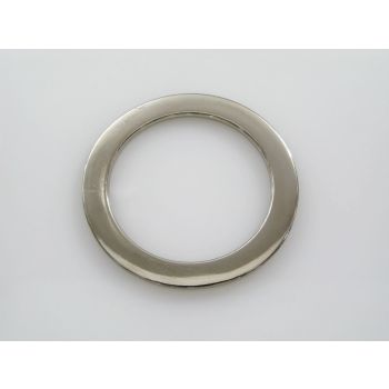 Ukrasna zatvorena alka 55x3mm, otvor 40mm, boja antik inoxa   ( MKOK-A101N )