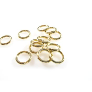 Metalne alke boje zlata. Dimenzije 2x12mm…. MKOK-A2x12-Z