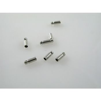 Metalna kapica/završetak za kožu,kanap 6x3 mm, boja inoxa ( MKOK-KAP113N ) 