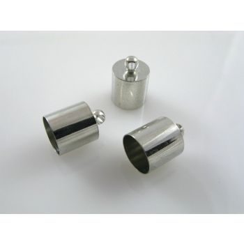 Metalna kapica/završetak za kožu,kanap... 9 mm , boja inoxa( MKOK-KAP121N ) 