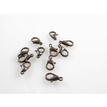 Metalna lobster kopča  13x6mm, boja bakra (MKOK-KL503-B)