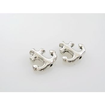 Perla sidro  15x15mm, rupa 2mm, boja srebra   ( MKOK-P100S )