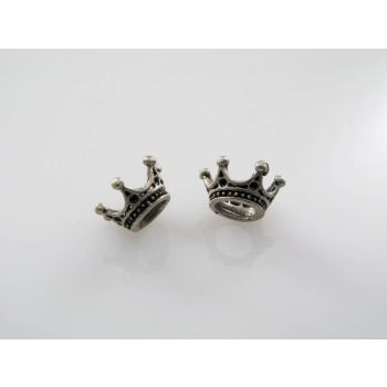 Perla antik srebro - krunica    ( MKOK-P102AS )