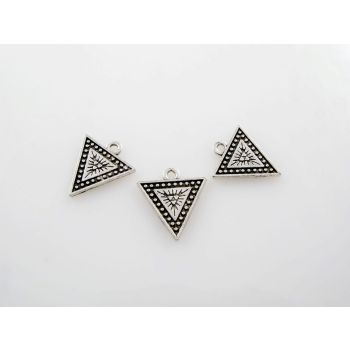 Metalni privezak 19x17mm