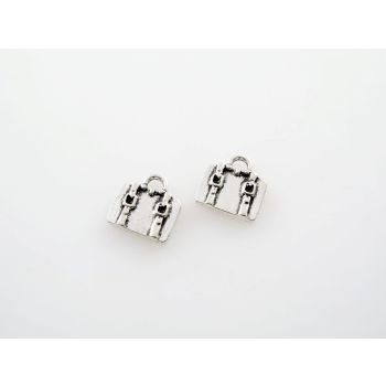 Metalni privezak 13x12mm