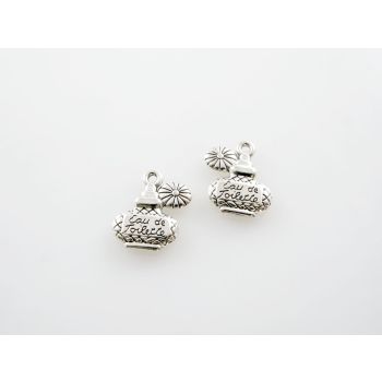 Metalni privezak 18x13mm