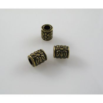 Metalna perla u boji anrtik srebra  ( MKOK-R105AM ) 