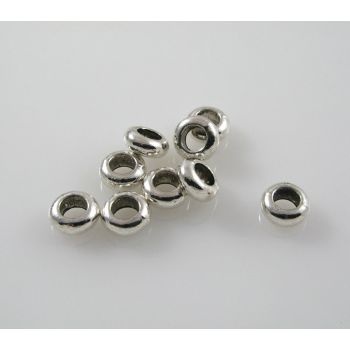 Metalna perla u boji anrtik srebra  ( MKOK-R121AS ) 