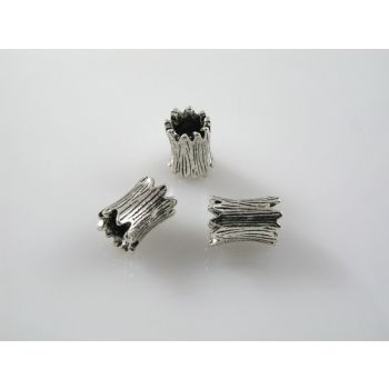 Metalna perla u boji anrtik srebra  ( MKOK-R123AS ) 