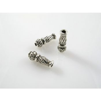 Metalna perla u boji anrtik srebra  ( MKOK-R130AS ) 