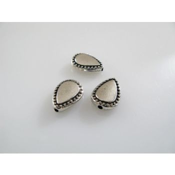 Metalna perla u boji anrtik srebra  ( MKOK-R141AS ) 