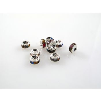 Razdelnici sa cirkonima 6x2mm- pakovanje 20 kom.