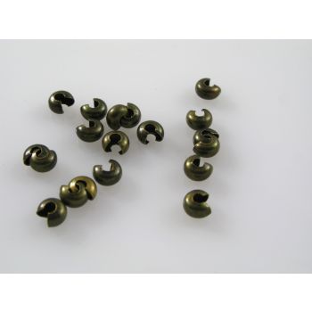 Skrivač stopera i čvora veličina 4mm,boja antik brona (MKOK-SKSTOP-4mmAM)