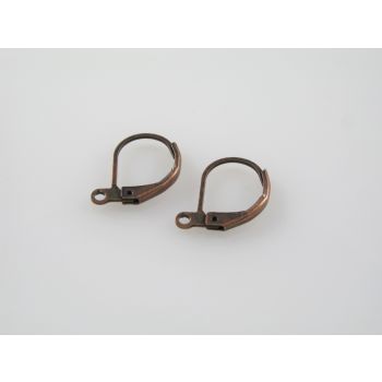 Francuska kopča za midjuše 15x11 mm- boja bakra (MKOK-UD02-B)