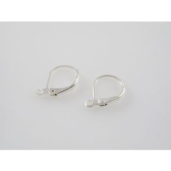 Francuska kopča za midjuše 15x11 mm- boja srebra (MKOK-UD02-SR)