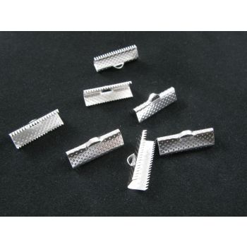 Završetak za traku 20mm, boja srebra (MKOK-Z20-SR)