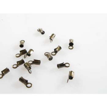 Završetak za kanap, traku..  7x2 mm, boja antik bronza (MKOK-Z261-AB)