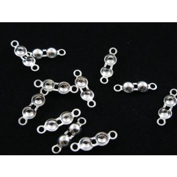 Završetak za sajlu (skrivač čvora) 17x5 mm,  boja srebra (MKOK-Z271-SR)