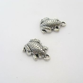 Privezak 16.5 x 11.5 x 4 mm,- boja antik srebro  ( MKPRIV121AS )