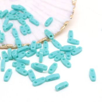 MIYUKI Quater Tila , Japanske staklene perle sa 2 rupe (MQT04019)