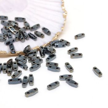 MIYUKI Quater Tila , Japanske staklene perle sa 2 rupe (MQT05010)