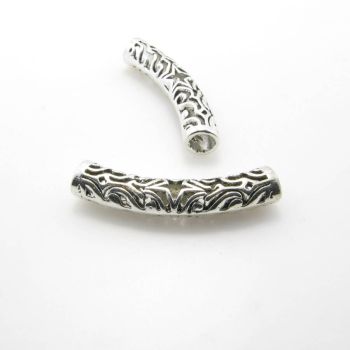 Metalna filgrin tuba 38x7mm - boja antik srebra ( MT01AS )