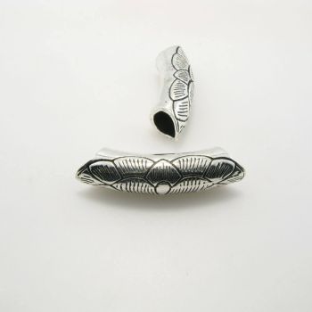 Metalna filgrin tuba 37x9mm - boja antik srebra ( MT02AS )