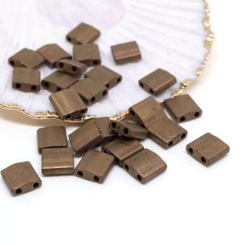 MIYUKI Tila , Japanske staklene perle sa 2 rupe (MT03503)