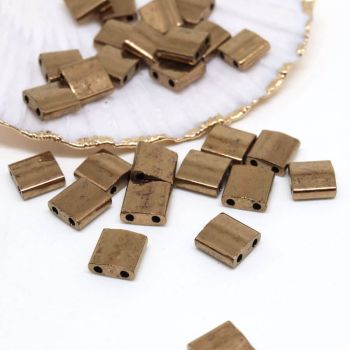 MIYUKI Tila , Japanske staklene perle sa 2 rupe (MT03505)