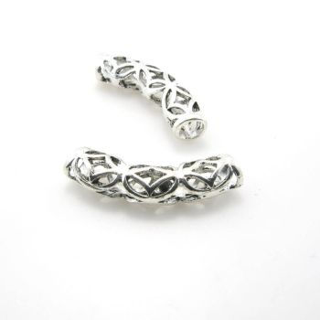 Metalna filgrin tuba 35x9mm - boja antik srebra ( MT04AS )